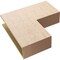 Ekena Millwork 8"W x 32"D x 32"H Thin Chapel Hill Rough Cedar Woodgrain TimberThane Corbel, Primed Tan CORUR08X32X32CHPRCPR - alternate 5